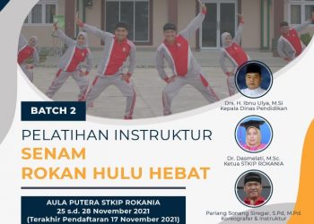 Pelatihan Instruktur SKJ Rokan Hulu Hebat Batch 2 Segera Dilaksanakan