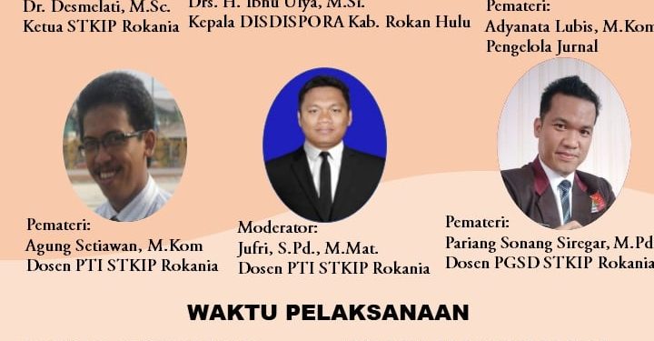 LPTK STKIP Rokania Akan Adakan “Pelatihan Menyusun Artikel Ilmiah dan Publikasi pada Jurnal Terakreditasi”