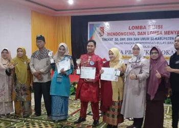 Acara Lomba Puisi, Mendongeng dan Menyanyi yang Ditaja HIMA PBSI Sukses Dilaksanakan