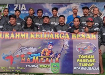 Hampala Fishing Rohul (HFR) Adakan Acara Silaturahim di Tepian Turap Babussalam