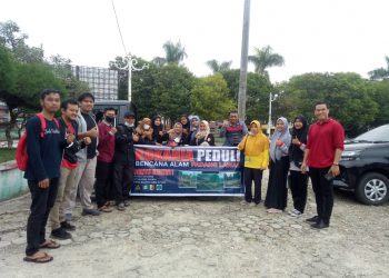 Gerakan “Rokania Peduli Bencana Alam Padang Lawas” Melakukan Aksi Nyata di Batang Lubu Sutam