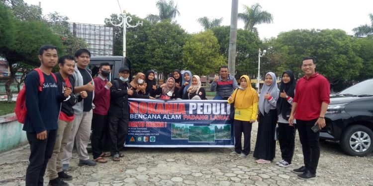 Gerakan “Rokania Peduli Bencana Alam Padang Lawas” Melakukan Aksi Nyata di Batang Lubu Sutam