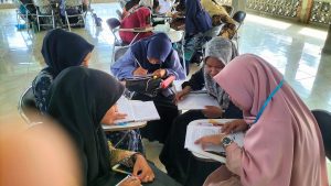 Kelompok Peserta para Mahasiswa (dok. Hima PGSD)