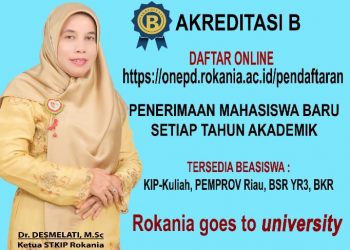 Brosur Penerimaan Calon Mahasiswa Baru Rokania