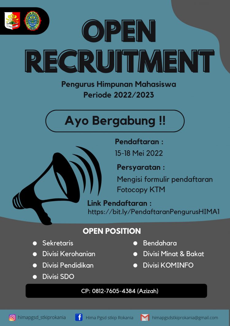 Brosur Rekrutmen Hima PGSD