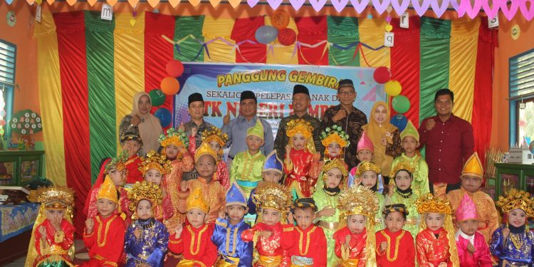 Anak Didik TK Negeri Pembina Kec. Rambah Samo