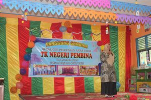 Sambutan Kepala TK Negeri Pembina