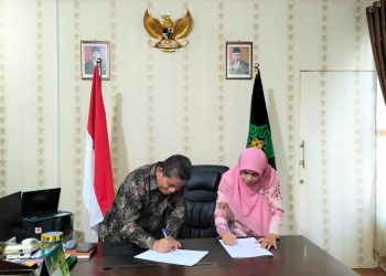 Penandatanganan MoA Rokania dan FTK UIN SUSKA