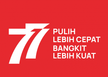Logo HUT ke-77 RI