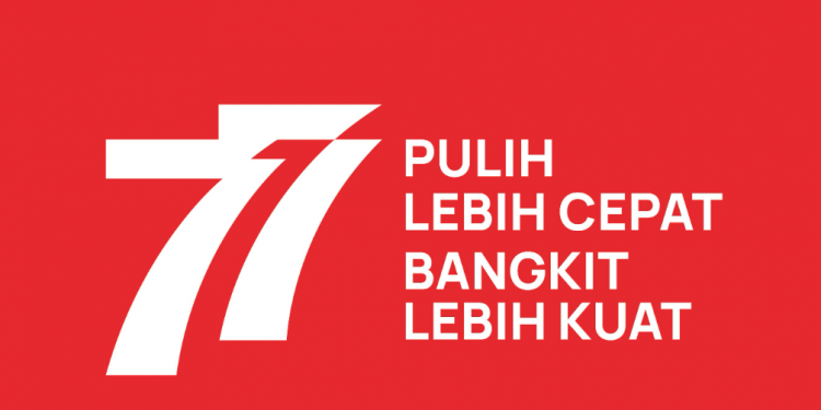 Logo HUT ke-77 RI