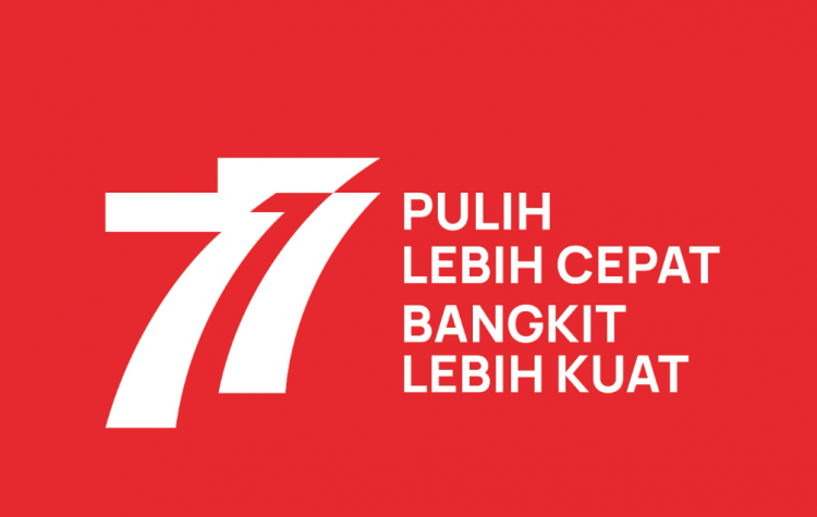 Logo HUT ke-77 RI