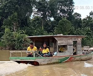 Peserta mancing ALK saat di boat