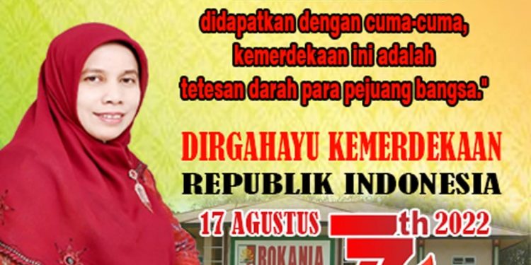 Ucapan Dirgahayu RI Desmelati