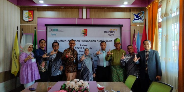 MoU Bank Mandiri dan Rokania