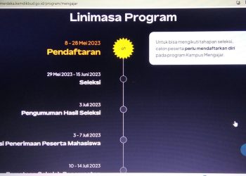 foto halaman depan situs web
