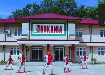 Ilustrasi Senam Virtual