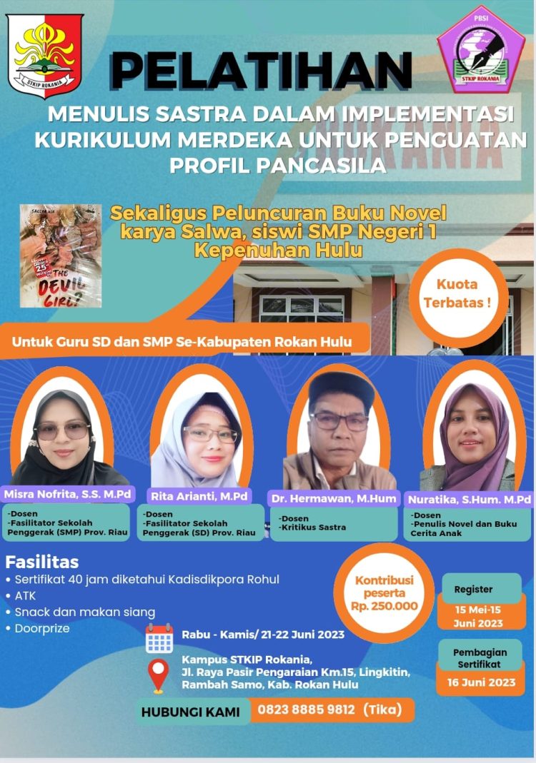 Pelatihan Menulis Sastra