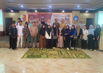 Seru, Nobar “Tepatilah Janji” KPU Goes To Campus Universitas Rokania!