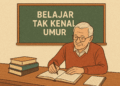 Belajar tak kenal umur