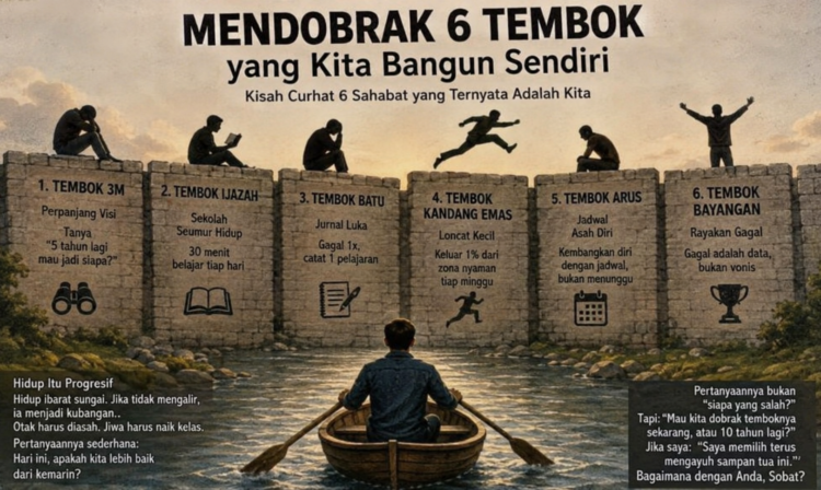Mendobrak 6 Tembok